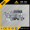 KOMATSU Engine SAA6D108E-2A-8 مضخة حقن الوقود 6222-73-1111