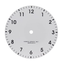 151MM Modern Aluminum Wall Clock with Customizable Dial