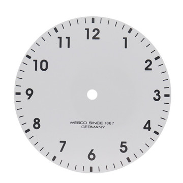 151MM Modern Aluminum Wall Clock with Customizable Dial