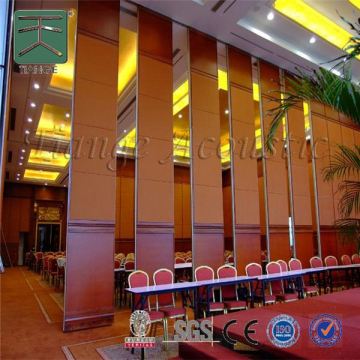 Hotel Operable Partition Wall System fiberglass partition wall