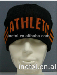 Cheap high quality adult custom mens fitted beanie cap hat wholesale