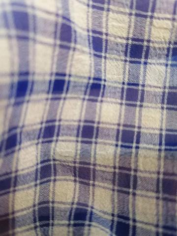 Cationic polyester chiffon check fabric