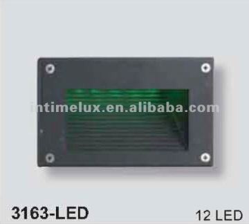 3163-LED rectangular led recessed wall lights