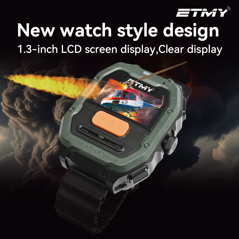 POC watch CW1 4G POC CAT-1 ZELLO POC GLOBAL GPS Public Networkp Walkie Talkie TYPE-C watch