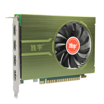 GT730 4GB N73 GPU 4 HDMI Multi-Screen Graphics Card for PC Desktops in Securities Industry