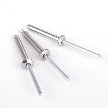 Aluminium countersunk open end blind rivets