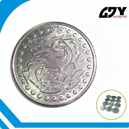 Game token machine part token coin cheap custom token coins