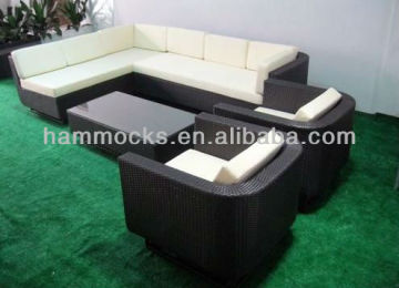 All-Weather Wicker Sofa Sectional Outdoor Wicker Sofa Set