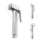 Exquisites schwarzes Messing Badezimmer Handbrause Wasserhahn WC Hand Bidet Sprayer