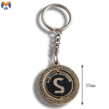 Souvenir Gift Metal Custom Spinning Keychain