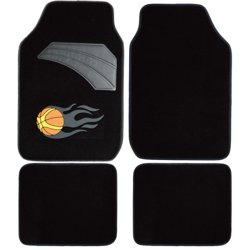 Car accessories black carpet car mats