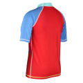 RashGuard Blue Boy, un pezzo a manica corta in pelle