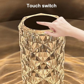 Rechargeable Touch crystal Table Light Lamp