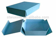 paper flat pack foldable gift box, folding gift box