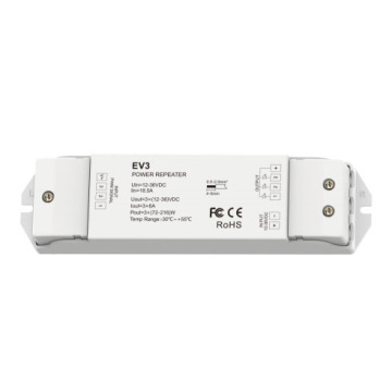 12V-36V LED Amplifier Power Repeater for RGB LED Strip Light - EV3
