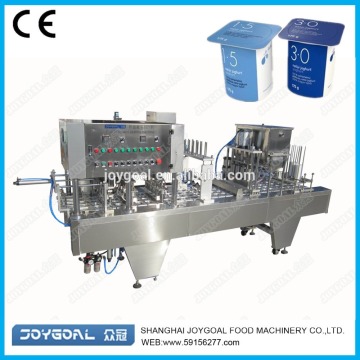 Automatic plastic cup sealing lid machine