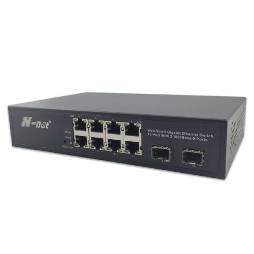 L2 Managed Gigabit Switch with 8 Ethernet Ports