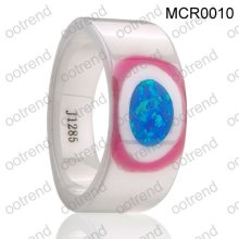 Fashion Women white ceramic rings,ceramic engagement rings
