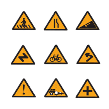 Road Reflective Traffic Warning Sign Custom Signs