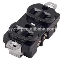 Square Shape20AMP 120V NEMA 5-20R Receptacles Dual electrical socket