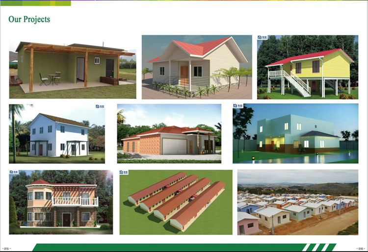 steel frame prefab houses in low cost