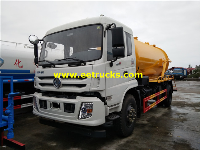 6000L 150HP Waste Tanker Trucks