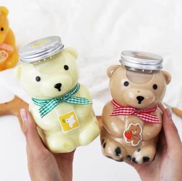 BPA Free PET Bear Bottles - Wholesale Plastic Juice Bottles 60ml to 700ml