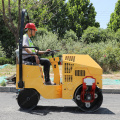 800 kg vibratory double drum road roller with seiko build