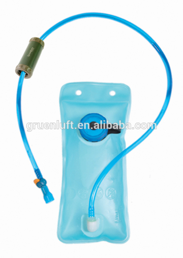 1 Liter Hydration Bladder, Outdoor Backpack Reservoir with Water Filter