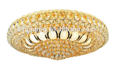 Modern gold crystal vintage ceiling lamp