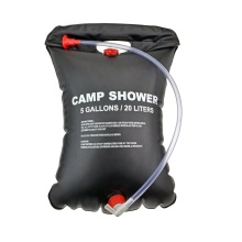 Portable Solar-Powered PVC Camp Shower Bag for Outdoor Activities