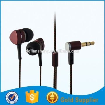 New mobile accessories promotion earphone, 3.5mm connector earphone