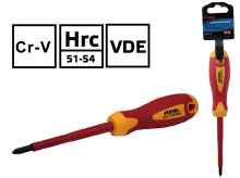 Fixtec VDE Insulated Pozidriv Screwdriver