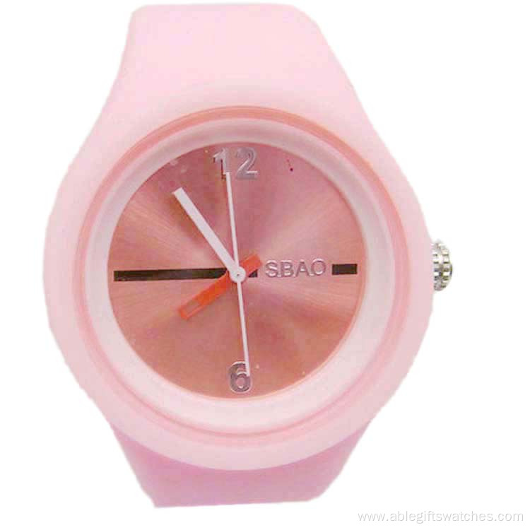 Kid Quartz Waterproof Watch Fasion Silicone Colorful