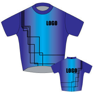 Short / Long Breathable Fabrics Fully Sublimated Running T-shirt Unisex S-2xl