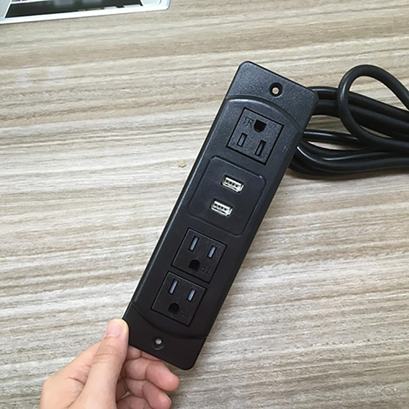 Tomacorriente de escritorio empotrado Recessed Desk Power Outlet