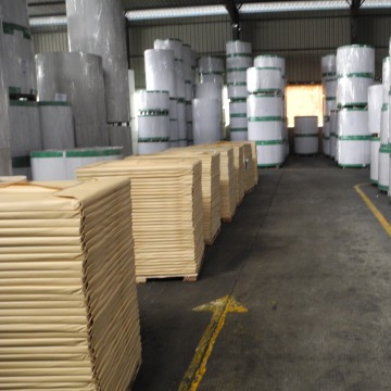 230gsm one side white coated duplex board manufacturer