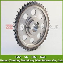 Transmission parts motorcycle chain and sprocket sets for Tractor