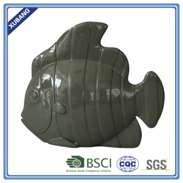 Poly resin Fish decor Figurine