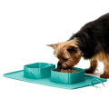 Tragbare Silikon Pet Bowl Faltbare Reise Hundschale