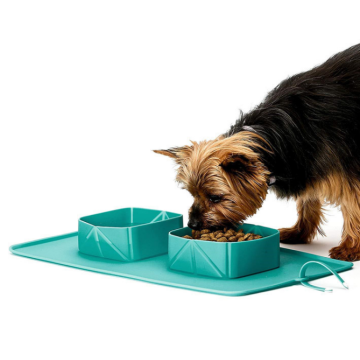 Portable Silicone Pet Bowl Foldable Travel Dog Bowl