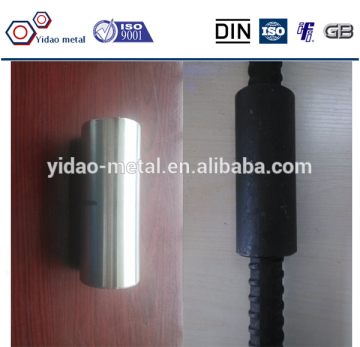 High strength steel bar coupler,reinforcing steel bar coupler,prestressed threaded bar accessories