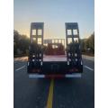 Truk Flatbed 3 Gandar 6x2 Pembawa Excavator