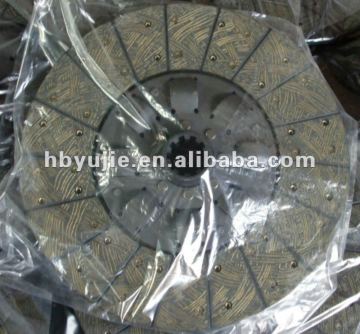 clutch facing core-spun yarns of friction