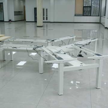 Multi-angle lifting table frame