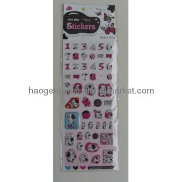 New style sponge stickers