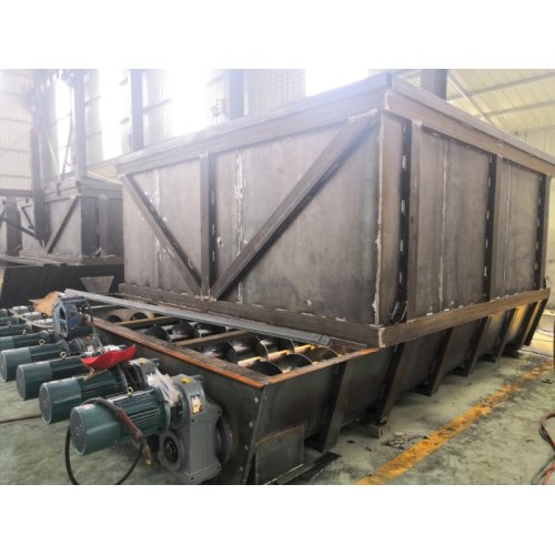 Electric double pitch screw conveyor