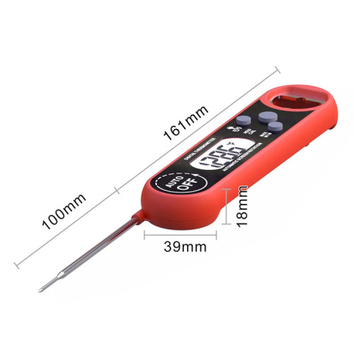 Handheld Insatnt Read-voedselthermometer met roterend scherm