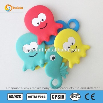 2015 new silicone baby toys,high quality baby toys,hot sale silicone baby toys for baby chew/teethers/soothers