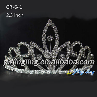 2018 Rhinestone Wedding Crown Tiara